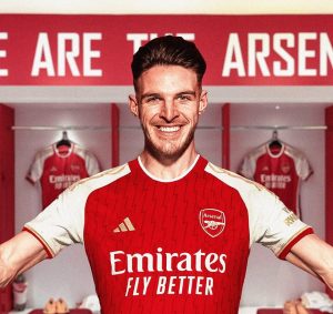 RICE ĐẠT THỎA THUẬN GIA NHẬP ARSENAL 2023