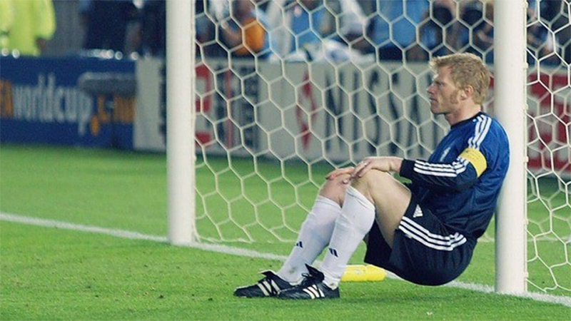 Thất bại tại trận chung kết 2002 trước Brazil đã ám ảnh Oliver Kahn